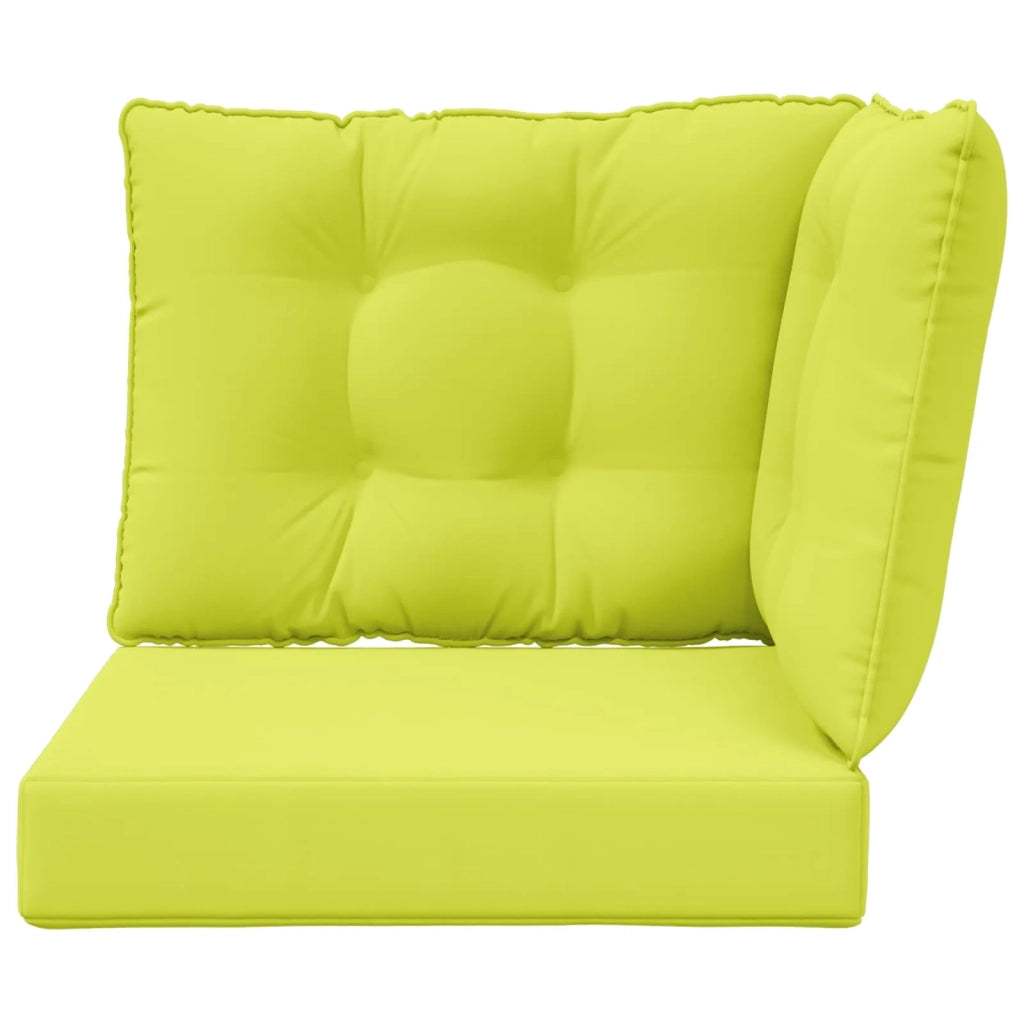 Cuscino per divano da esterno 3 pcs Verde Poliestere 900800