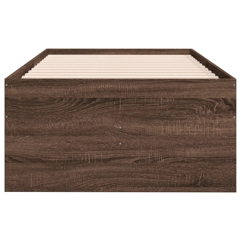Divano Letto con Cassetti senza Materasso 90x200 cm 3280880