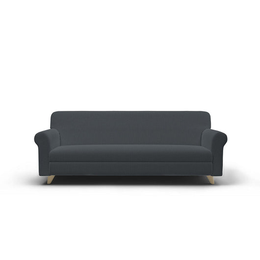 Copridivano Elasticizzato 1 Posto in Poliestere Iris Grigio Scuro