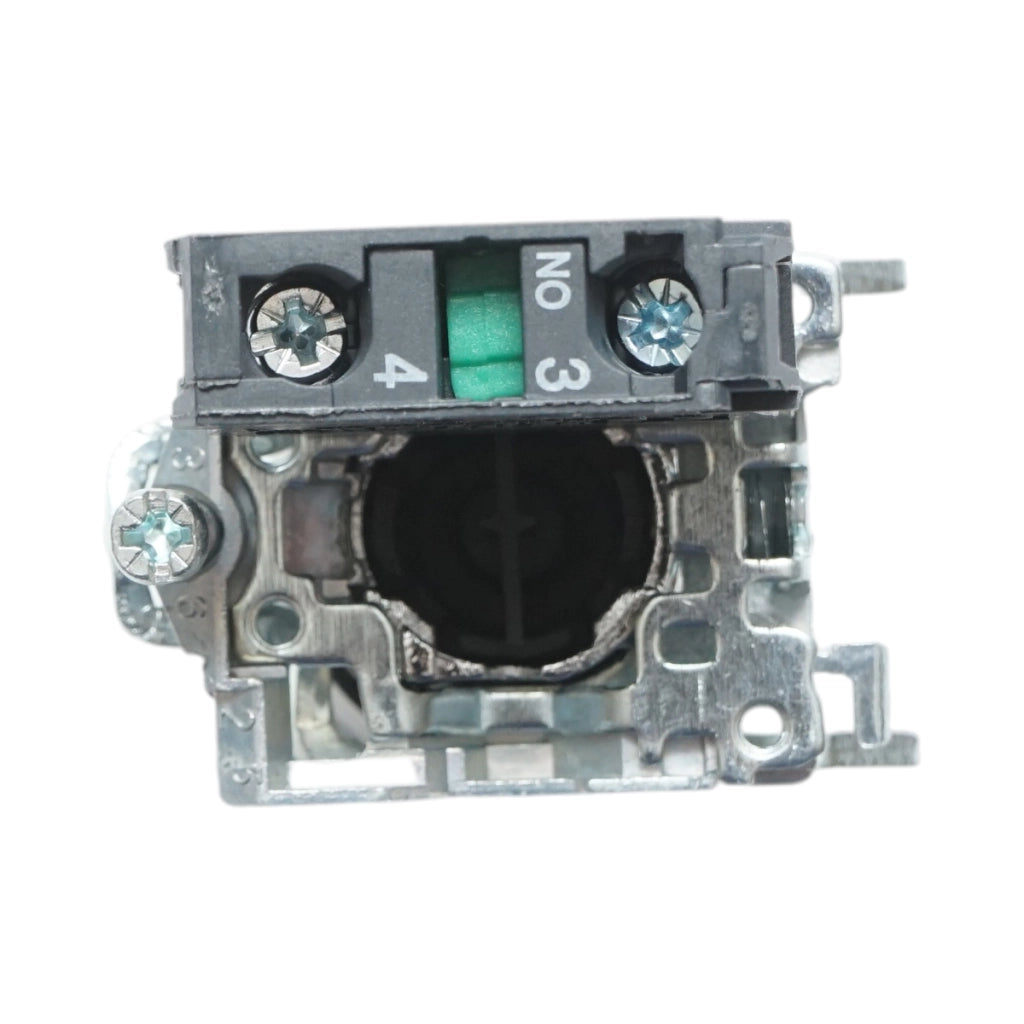 Pulsante con ritorno e cappuccio protettivo 22mm, 1NO, TB4-BP31, IP65 Breckner Germany
