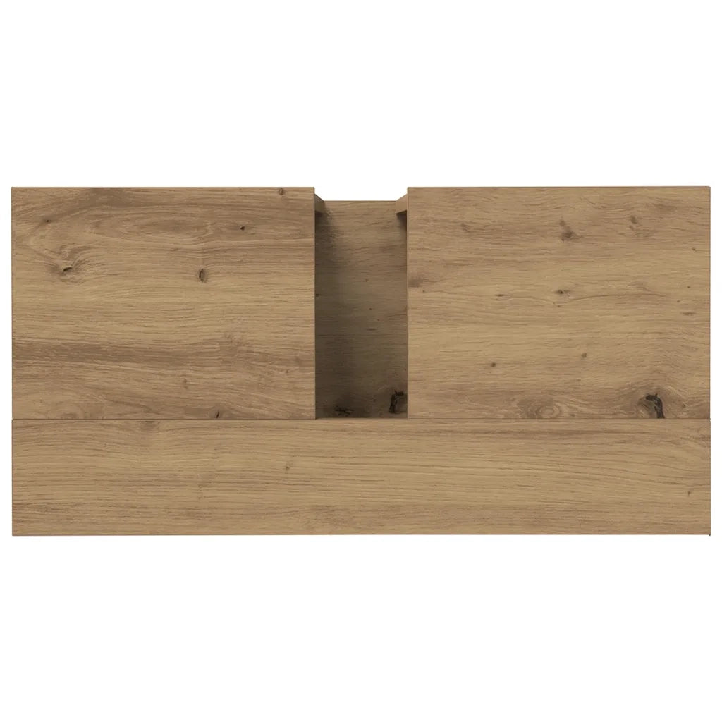 Mobile Sottolavabo Rovere 60x30x60 cm Legno Multistrato 857699