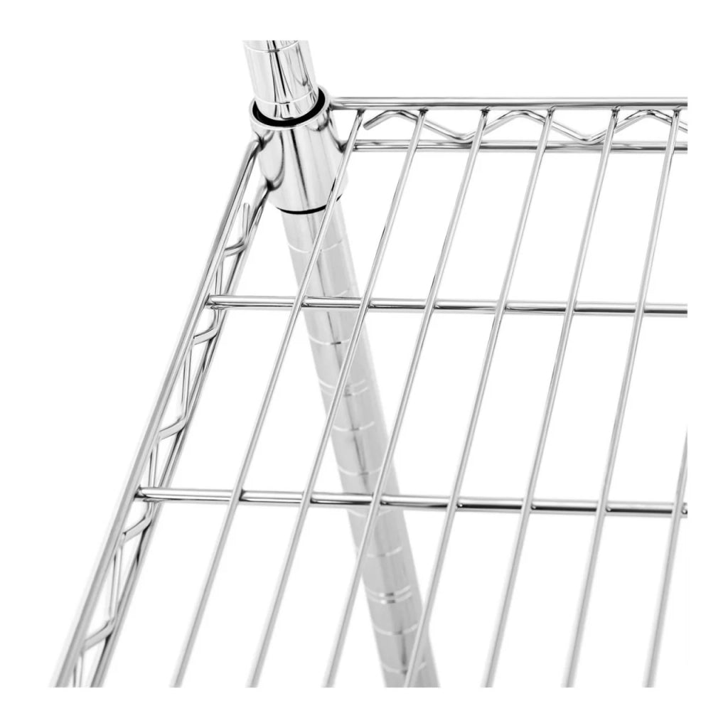 Scaffale professionale in metallo per carichi pesanti 90 x 45 x 180 cm 1.000 kg 14_0001523