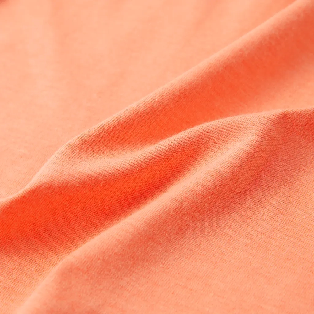 Maglietta per Bambini Arancione Neon 128