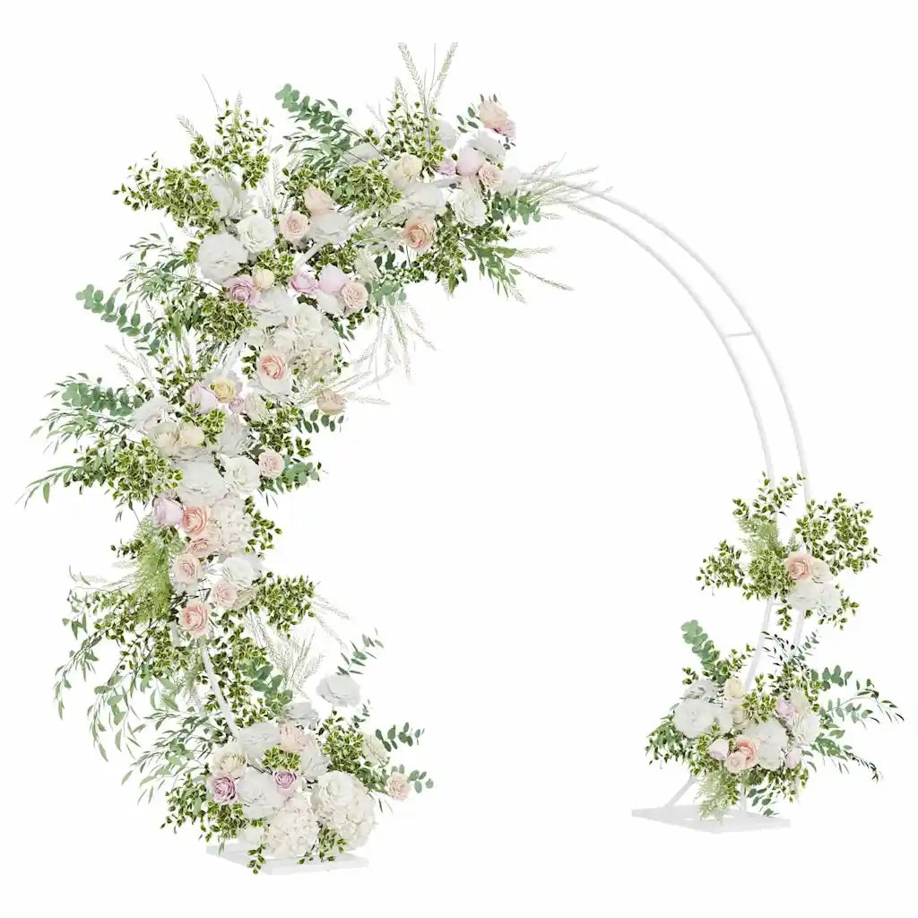 Arco Nuziale Bianco 220 x 45 x 200 cm Acciaio 42023031