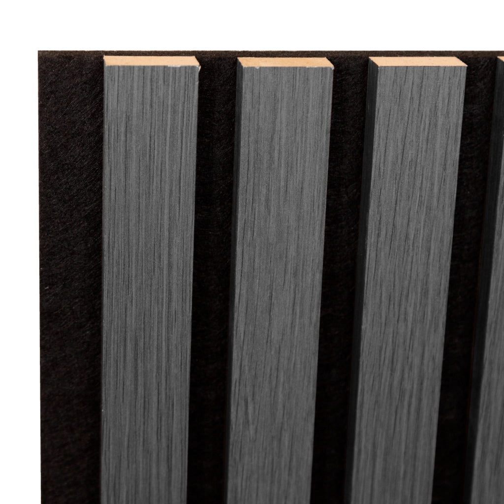 Set Vang di 8 Pannelli Fonoassorbenti Decorativi - Rovere Grigio NEU.HOLZ