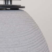 Camino a Bioetanolo Braciere da Pavimento Ø40xh54 cm per Interno ed Esterno Botticelli Corda Beige