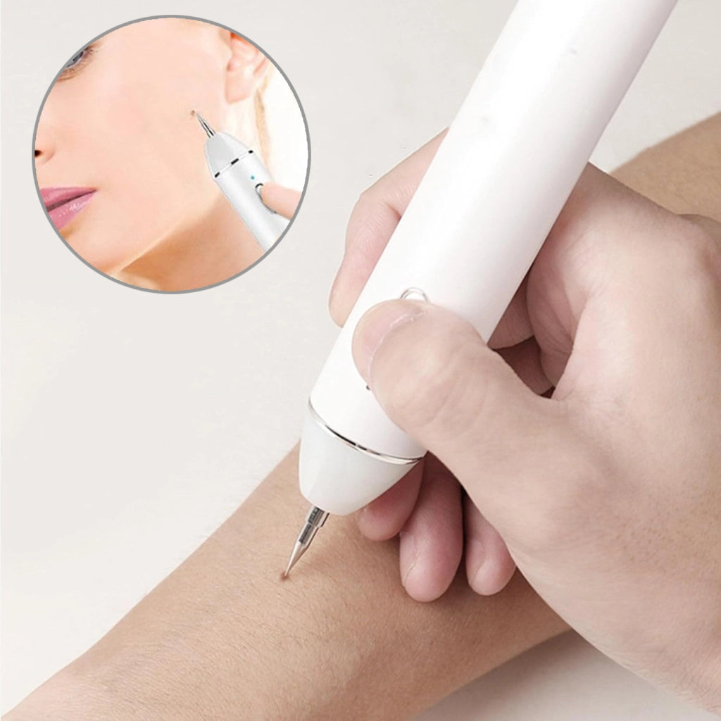 Strumento cosmetico laser bianco con LCD e 8 livelli