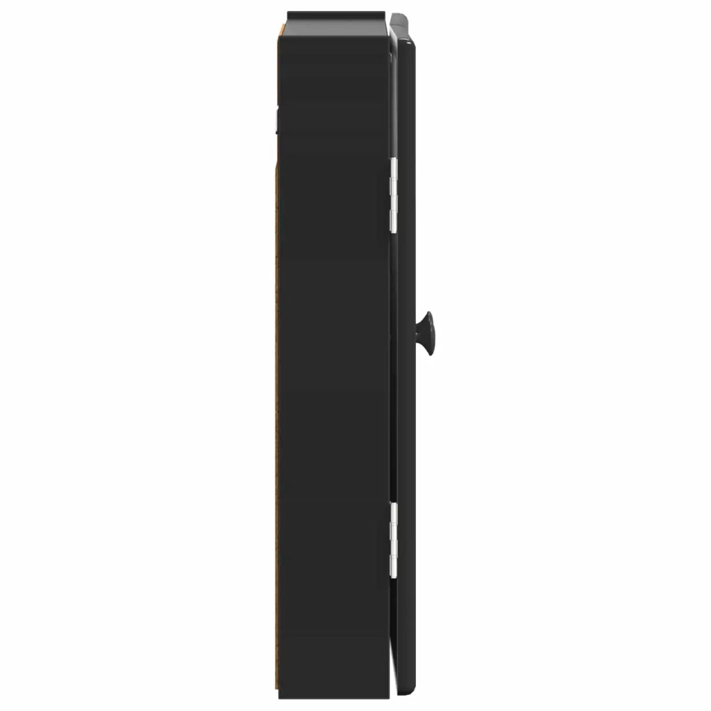 Armadio per Dartboard BREDA Nero 52,5 x 10,5 x 53,5 cm 897546