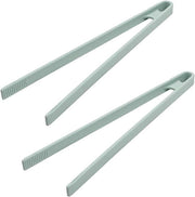 Set di griglia in silicone da 2 pezzi, 28,6 cm, griglia BBQ, antiustioni e antiscivolo, blu