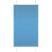 Tenda Plissettata Blu 80x150 cm Larghezza Tessuto 79,4 cm