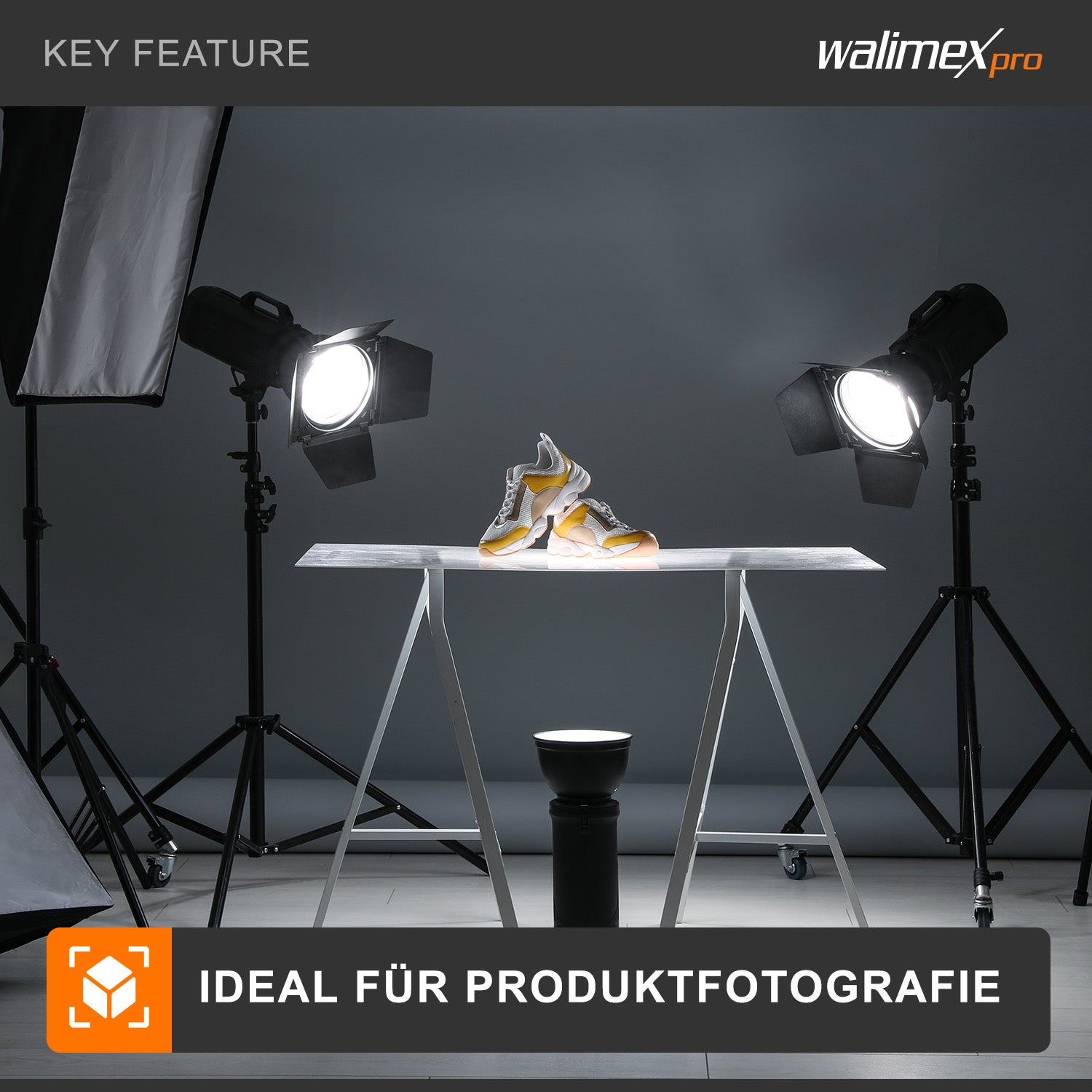 Sfondo fotografico in cartoncino grigio 2,60x10 m, Backdrop foto antiriflesso e resistente, per studi fotografici