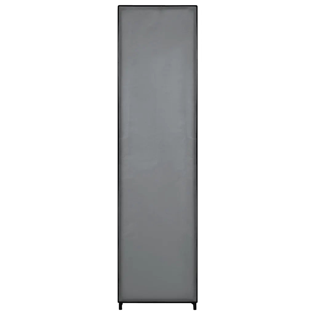 Guardaroba con 4 Scomparti Grigio 175x45x170 cm 282448