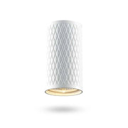 Faretto a soffitto tubolare bianco GU10 Videx Talen