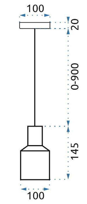 Lampada Lastri White APP931-1CP