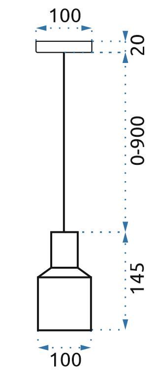 Lampada Lastri White APP931-1CP