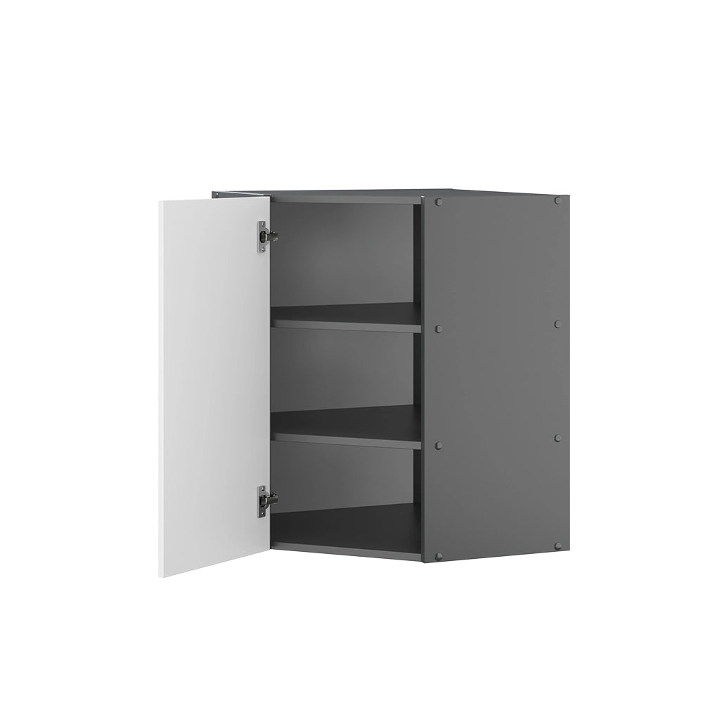 Vicco Mobile angolare da cucina Bianco casa di campagna 57 cm