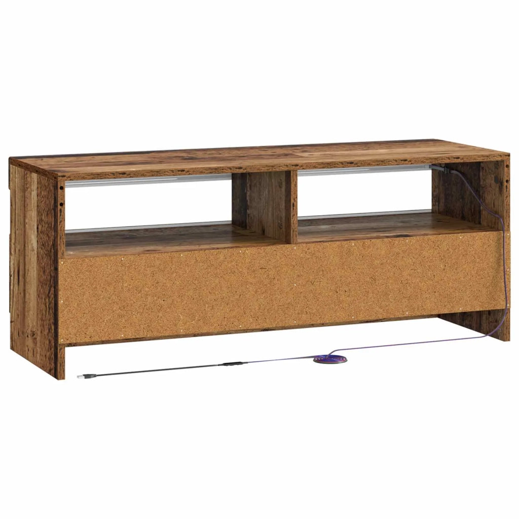 Mobile TV LED Legno antico Legno ingegnerizzato 897873