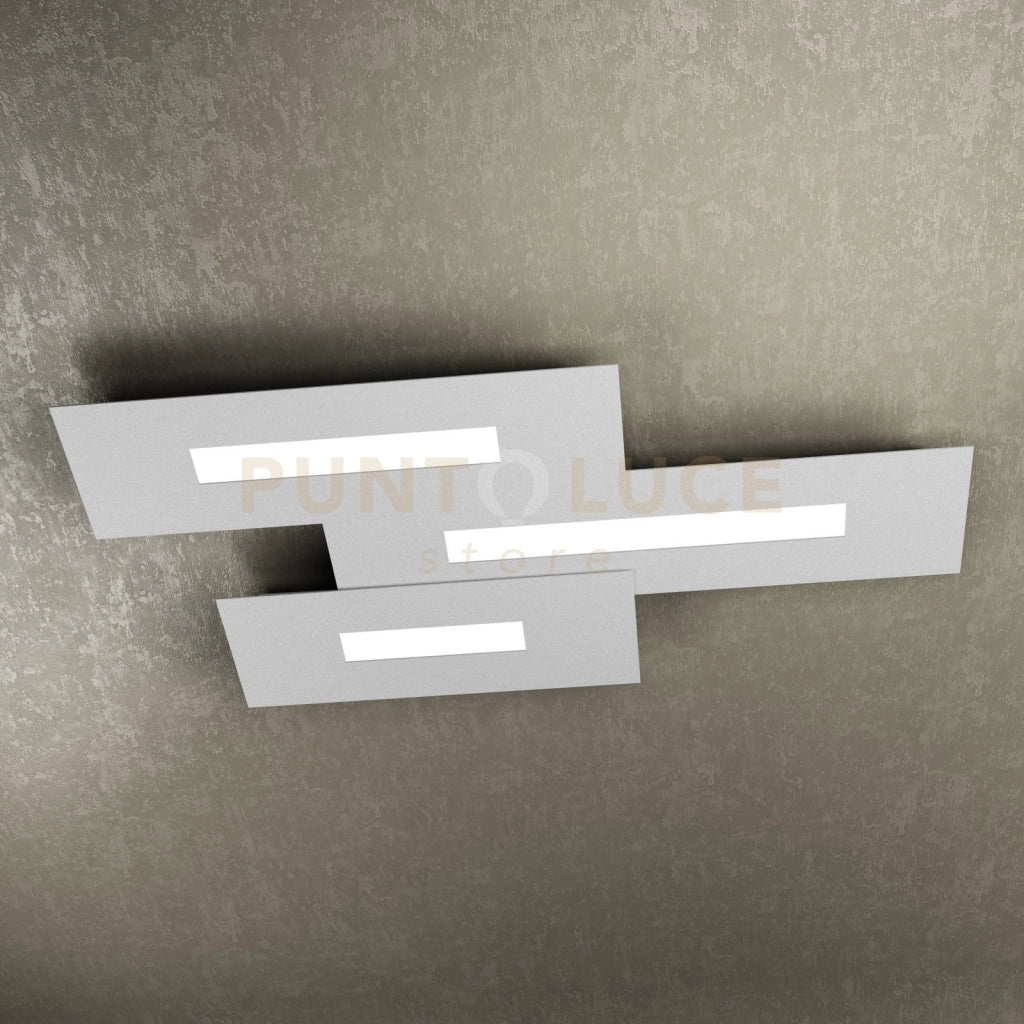 WALLY APPLIQUE-PLAFONIERA 3 LUCI (COMPOSTO DA 1138-40-GR+1138-50-GR+1138-60-GR) 1138-M3-GR
