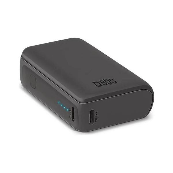 Power bank 10000mah c+usb blk ttbb10000minik
