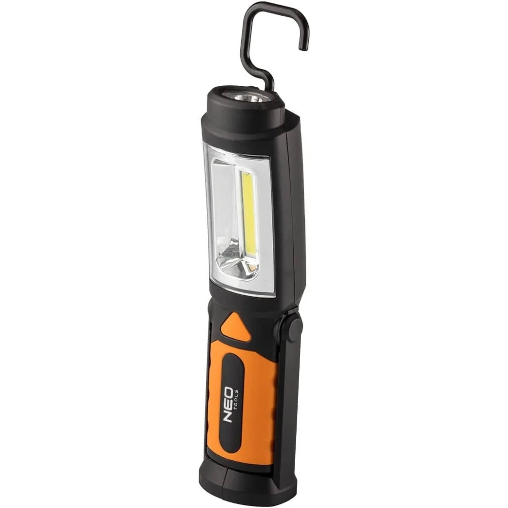 Topex 99-042 lampada da officina na a batteria 300 lm led cob 2 i