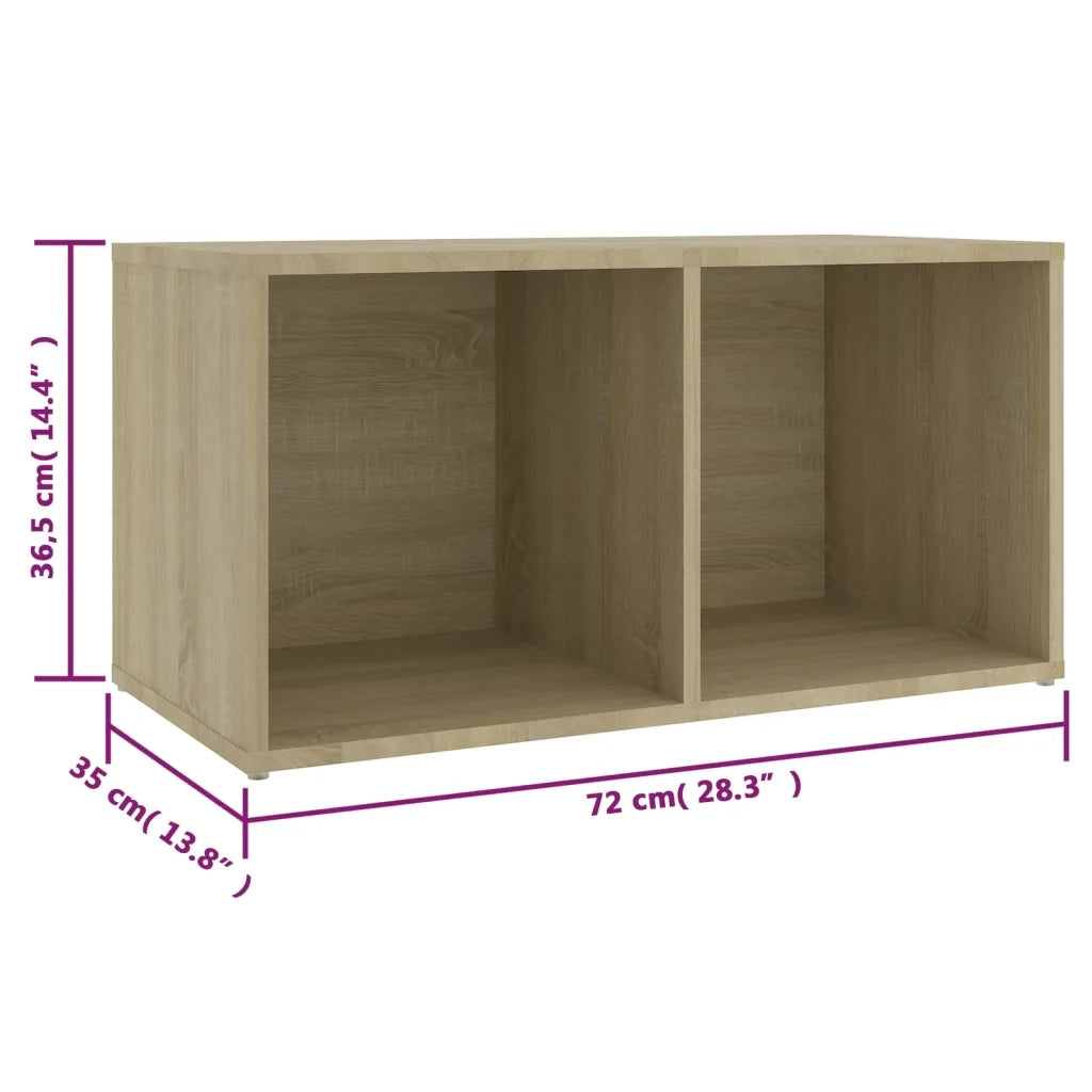 Mobili TV 2 pz Rovere Sonoma 72x35x36,5 cm in Truciolato  cod mxl 18854