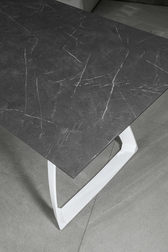 Tavolo Allungabile 170/270x90x76 cm in HPL Barret  Nero