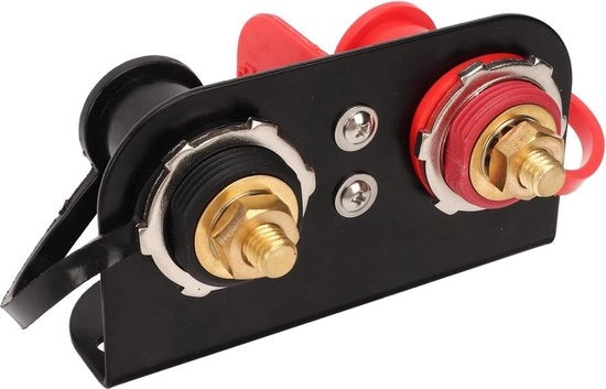 Termine di batteria 250A M10x2 - Facile da utilizzare - Kit di ricollocazione terminali - Caricabile velocemente e agevolmente - UTV ATV Camion RV Trattore Auto.