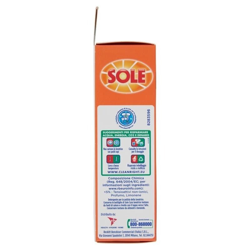 SOLE CURA LAVATRICE 250MLX2 FLACONI MEGA PACK