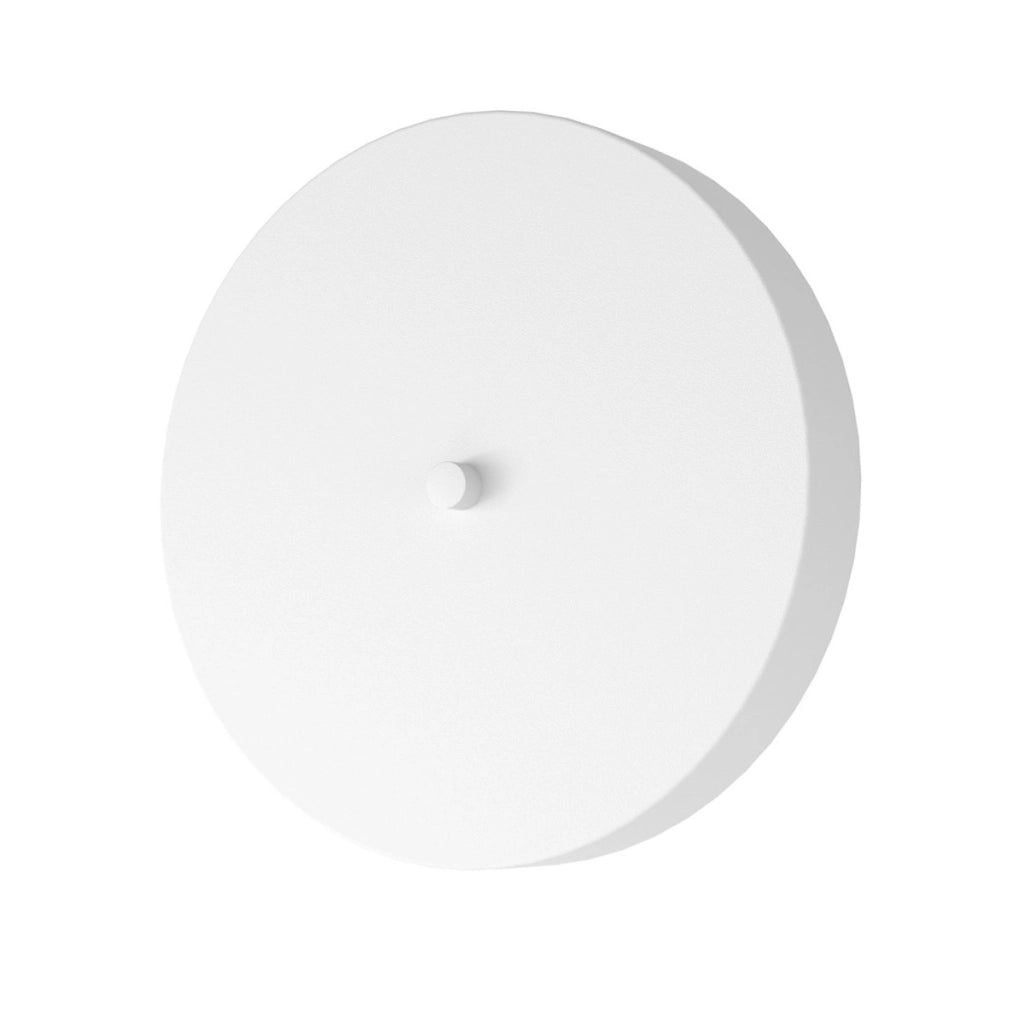 Lampada da parete NEMO in acciaio bianco opaco