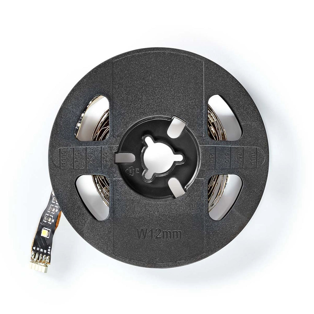 SmartLife Luce a nastro LED connessa RGB / Bianco caldo 2 m Nero Nedis