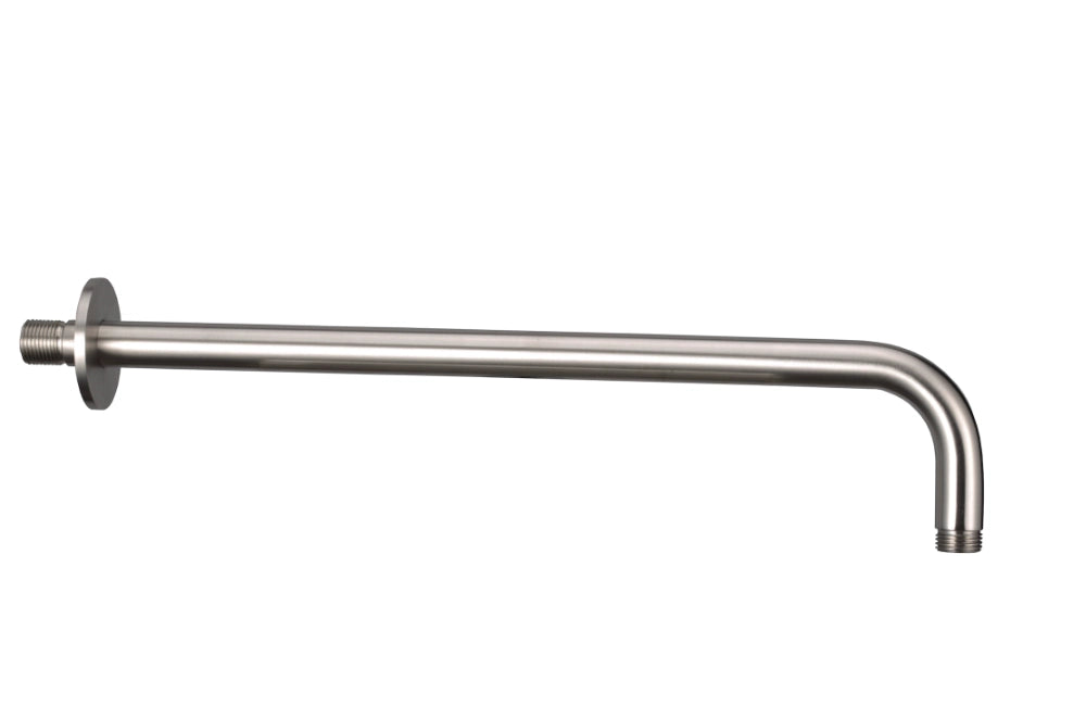 Braccio doccia parete 400 mm AISI 316L spazzolato Testori