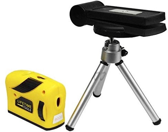 Livello Laser 360° Auto-Nivelatore - Compatto e Leggero - Utile per Progetti di Fai da Te - Strumento Preciso - Adatto per Progetti di Costruzione