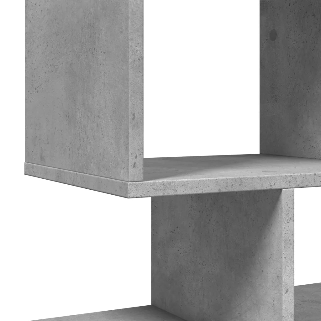 Libreria Divisorio Grigio Cemento 92x29x112 cm in Truciolato 858123