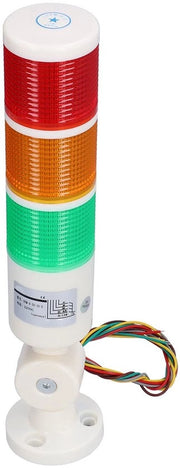 Lampada di avvertimento LED 3 colori pieghevole con funzione allarme