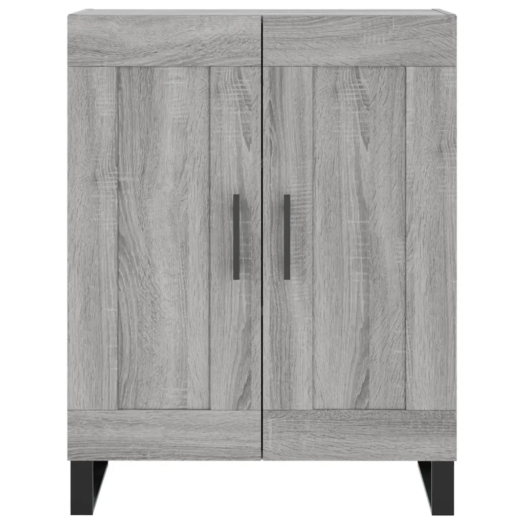 Credenza Grigio Sonoma 69,5x34x180 cm in Legno Multistrato 3189987