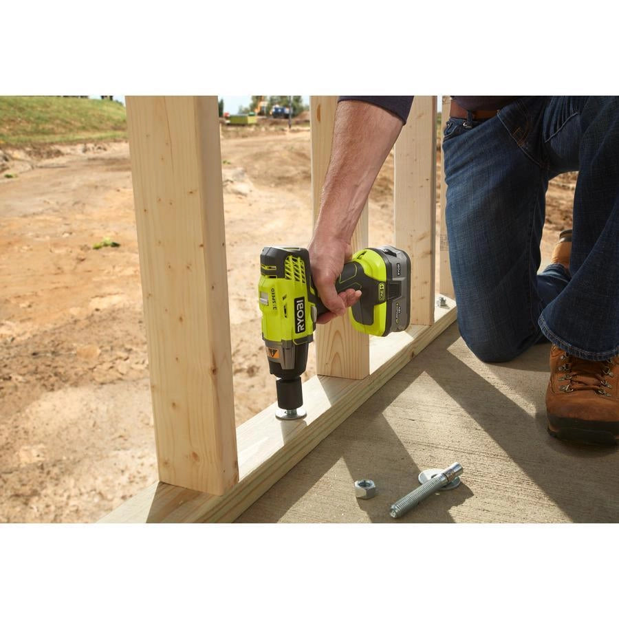 Ryobi R18IW3-0 1/2 2900 Giri/min 400 Nm Verde, Grigio 18 V