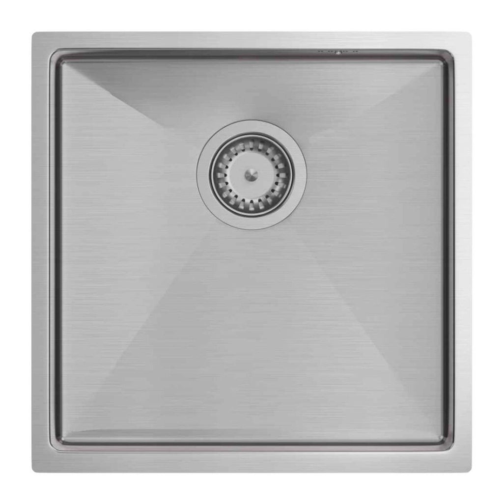 Lavello In Acciaio Anthony 50 Brush Nickel