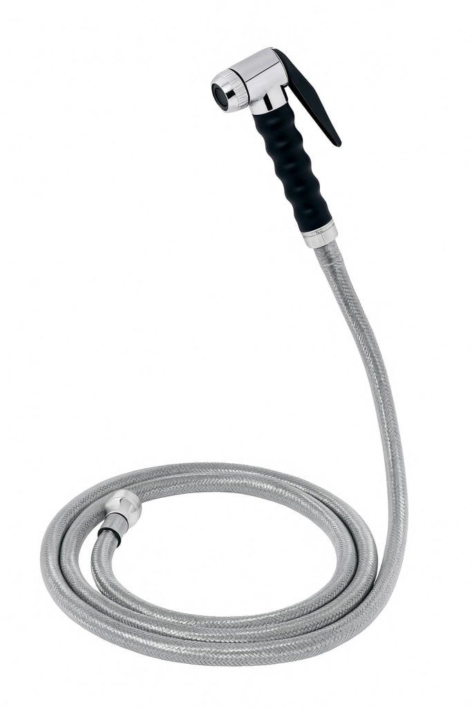 Kit doccia per forno con supporto doccia, tubo doccia silver 150 cm