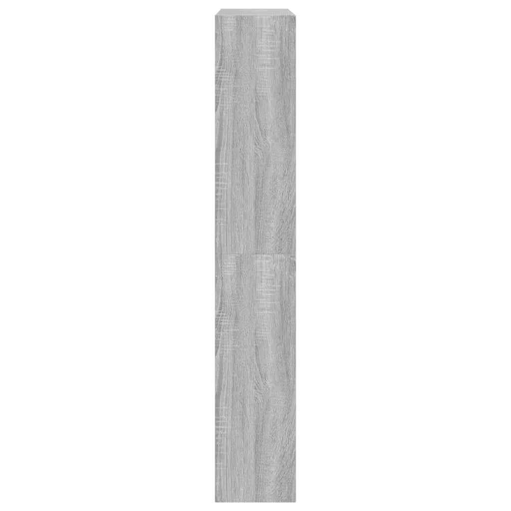Scarpiera Sonoma 80 x 21 x 125,5 cm legno ingegnerizzato grigio 02_0043432