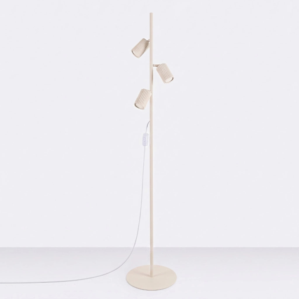 Lampada da terra KARBON 3 beige