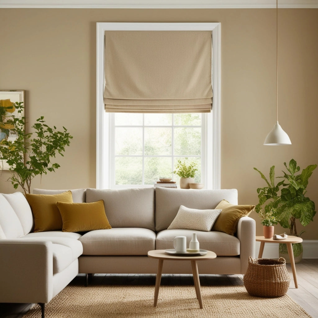 VIEWTEX Tenda pacchetto steccata Traslucida Beige 105 x 210cm - Made in Europe - 5 anni di garanzia