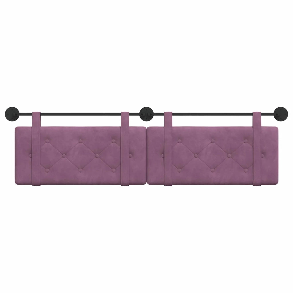 Testiera sospesa Viola Velluto
