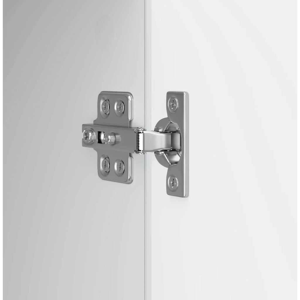 Mobile TV Bianco Lucido 99 x 34,5 x 47 cm Legno ingegnerizzato