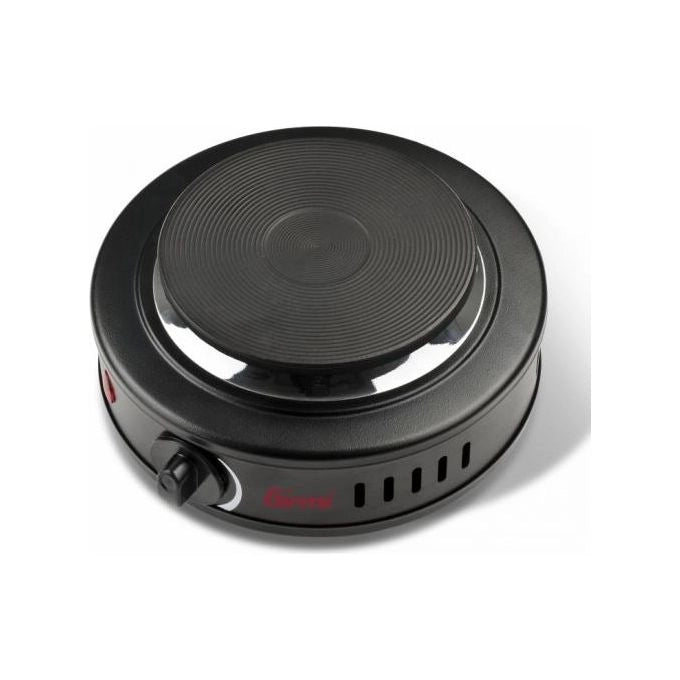 Girmi PE1600 Fornello Elettrico 1 Piastra in Ghisa 11 cm 500 W Regolazione Temperatura Spia Accensione colore Nero
