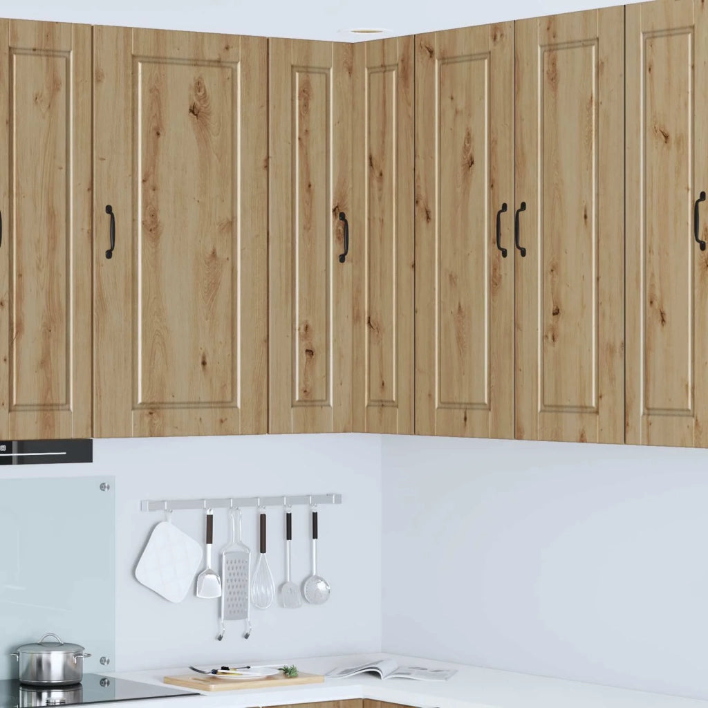 Mobile da cucina con porta-Armadio da cucina Rovere artigianale 57 x 57 x 100 cm