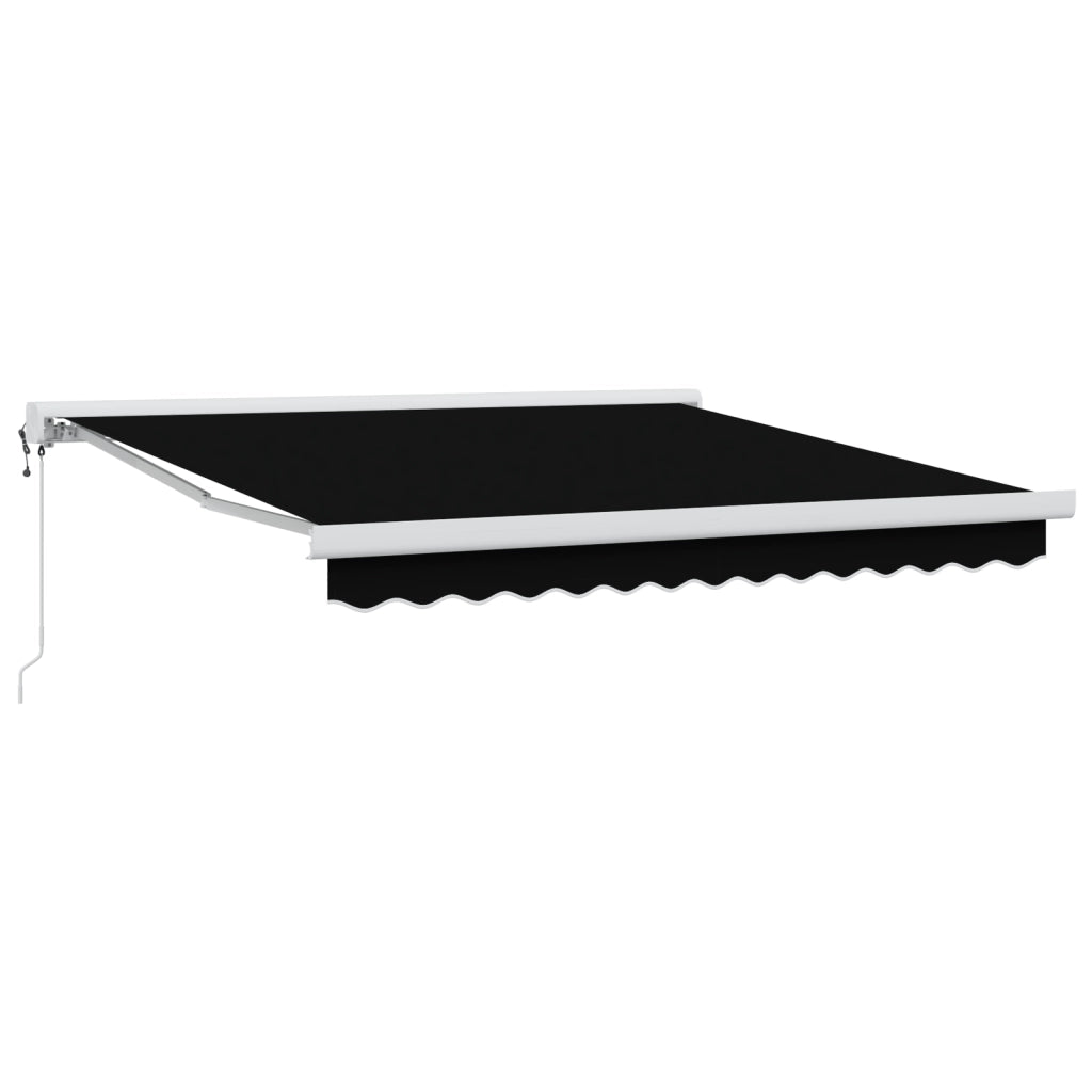 Tenda Ripiegabile Automatica Nera 350x250 cm