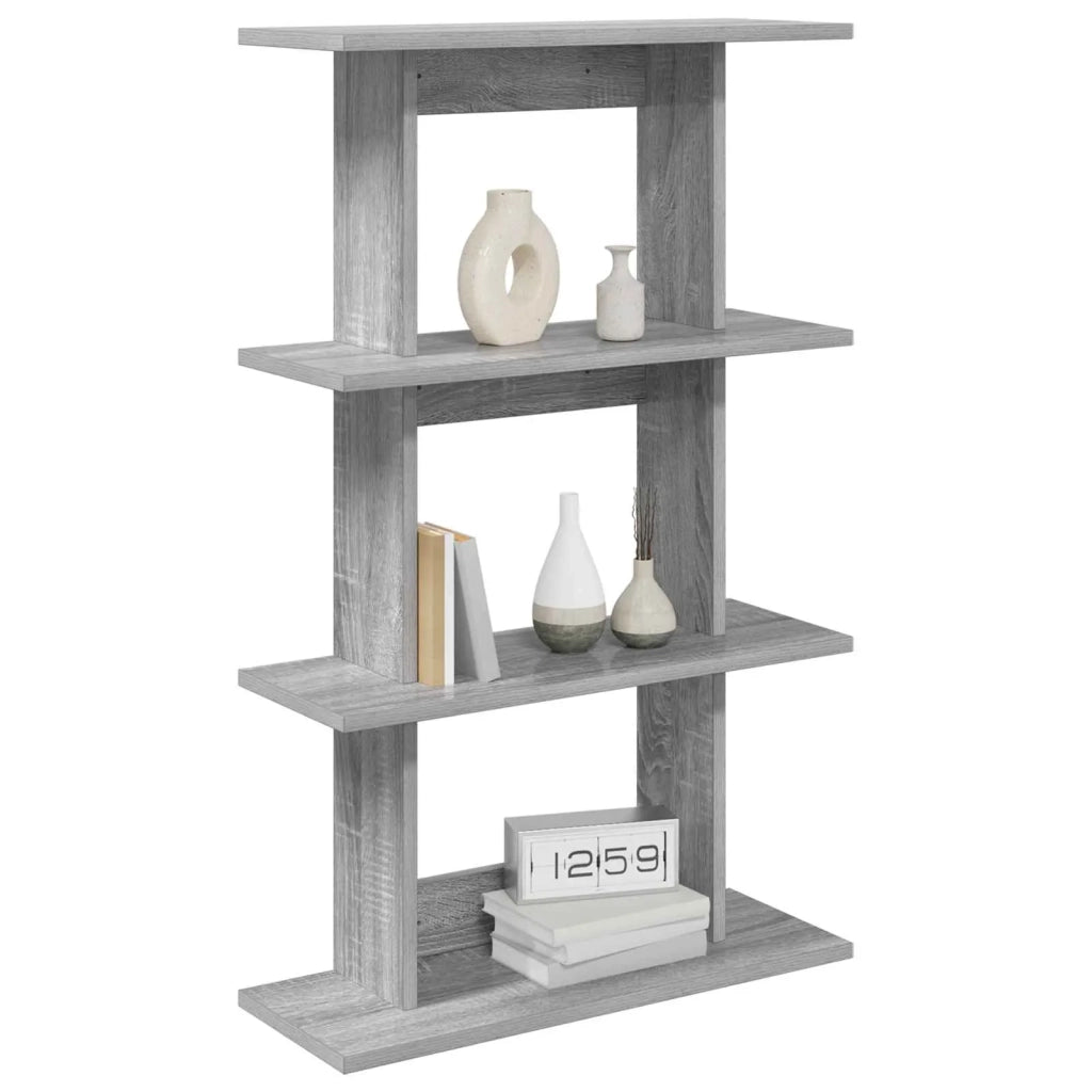 Scaffale da parete A parete Sonoma grigio 56 x 20 x 90 cm 8012073