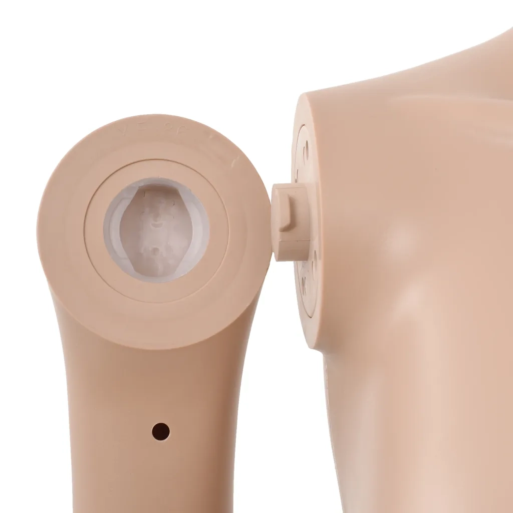 Manichino Donna con Base in Vetro 180 cm Beige CFW4951572