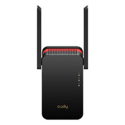 Cudy re3000 moltiplicatore di rete ripetitore di rete nero, rosso 10, 100, 1000 mbit/s