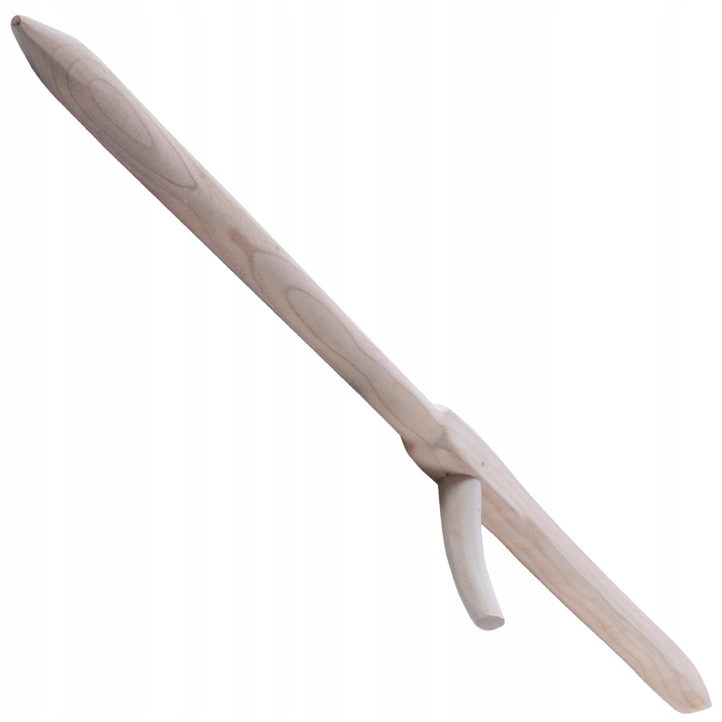 Falce in legno KADAX per giardino, stile falce a mano, manico solido, 175 cm